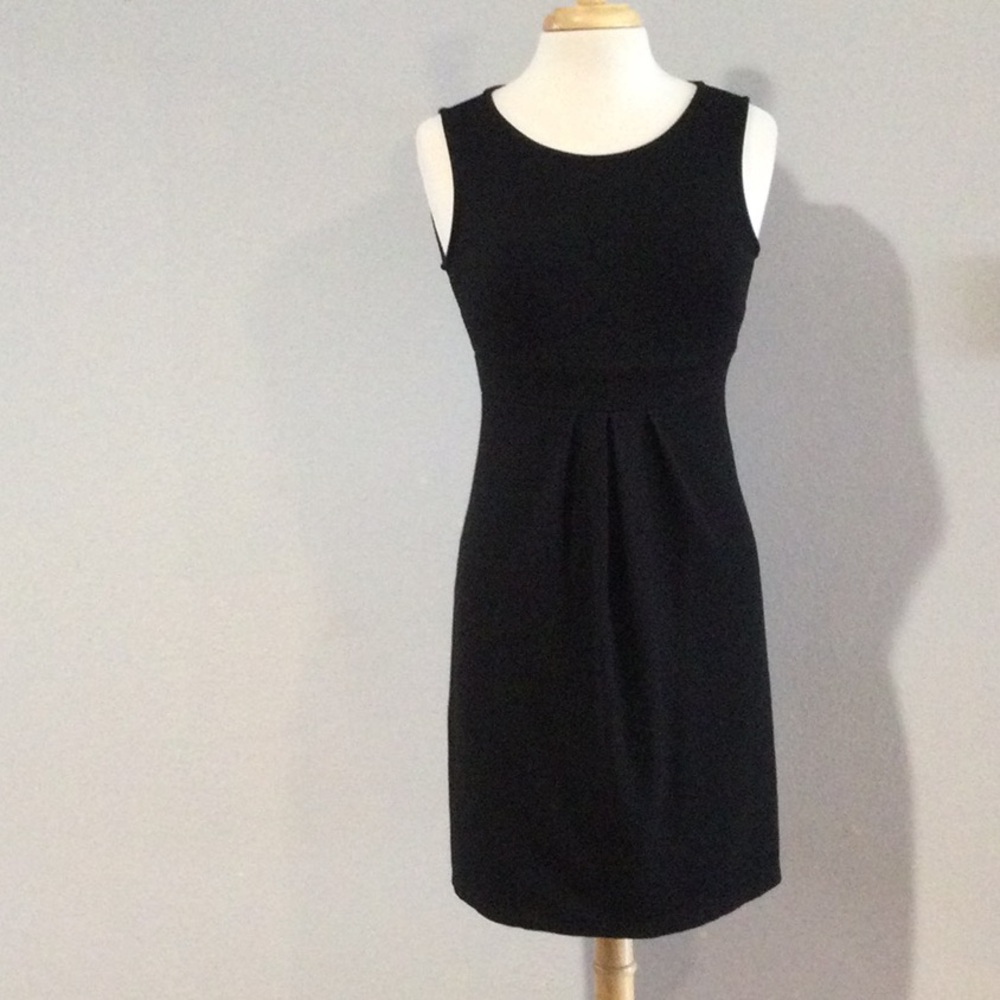 Isabella Oliver For A Pea In The Pod Black Maternity Midi Stretch Dress Size 2